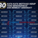30 Kata Kata Motivasi Hidup yang Menginspirasi dan Membuat Semangat