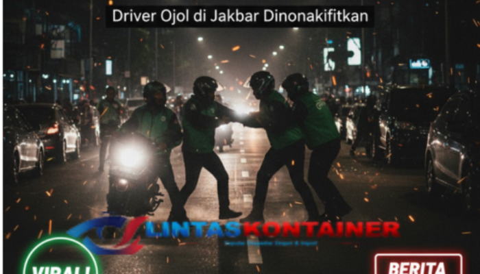 Lawan Arah hingga Baku Hantam, Driver Ojol di Jakbar Dinonaktifkan