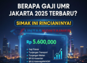 Berapa Gaji UMR Jakarta 2025 Terbaru? Simak Ini Rinciannya!
