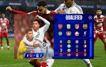 Klasemen Brest vs Real Madrid di Liga Champions