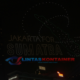 Drone ‘Jakarta for Sumatra’ Hiasi Langit Bundaran HI