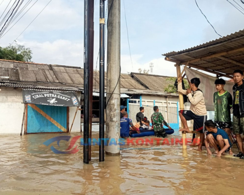 Banjir Bekasi Meluas: 49 Desa Terendam, 6.805 Jiwa Mengungsi