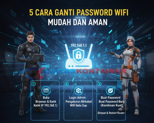 5 Cara Ganti Password WiFi Mudah dan Aman