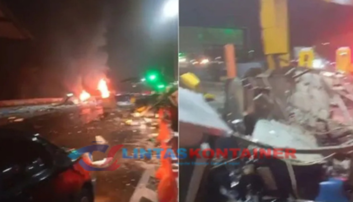 Masalah Rem Jadi Dugaan Awal Penyebab Kecelakaan Maut Gerbang Tol Ciawi