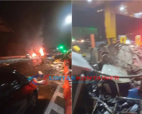 Masalah Rem Jadi Dugaan Awal Penyebab Kecelakaan Maut Gerbang Tol Ciawi