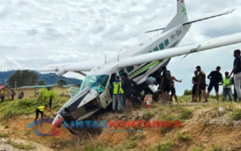 Tragedi di Papua Selatan: Kelompok Bersenjata Tembak Pesawat Smart Air, Pilot dan Kopilot Tewas