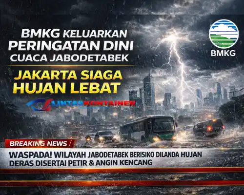 BMKG Keluarkan Peringatan Dini Cuaca Jabodetabek