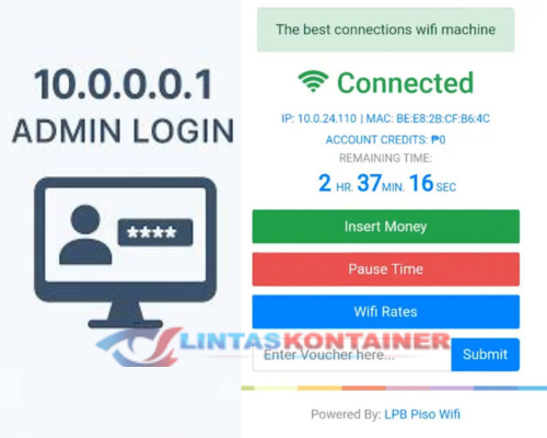 Cara Mudah Akses 10.0.0.0.1 Piso WiFi