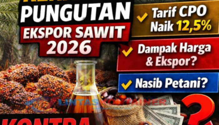 Implikasi Aturan Pungutan Ekspor Sawit: Tarif CPO Naik Jadi 12,5%, Simak Penjelasannya!