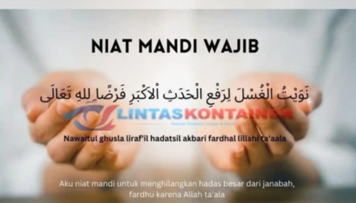 Niat Mandi Wajib yang Benar