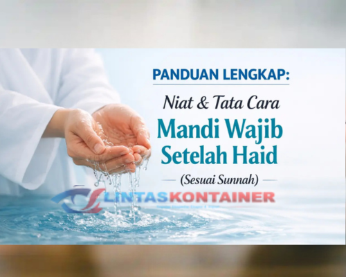 Niat Mandi Wajib yang Benar