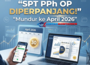 Siapkan Relaksasi SPT PPh OP