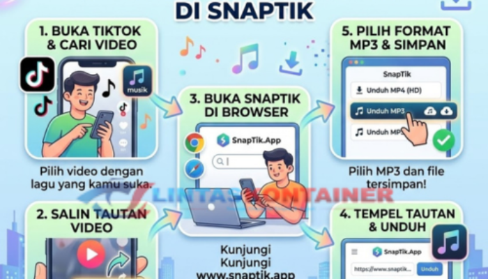 Ini Cara Mudah dan Cepat Download MP3 TikTok di SnapTik