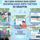 Ini Cara Mudah dan Cepat Download MP3 TikTok di SnapTik