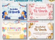 Contoh Ucapan Barakallah Fii Umrik yang Indah