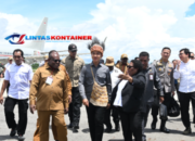 Gibran Tinjau Pelabuhan di Papua